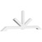 Ekena Millwork Vanguard Architectural Grade PVC Gable Bracket, 96"W x 32"H x 4"D x 4"F, 8/12 Pitch GBP096X32X0404VAN00 - alternate 1